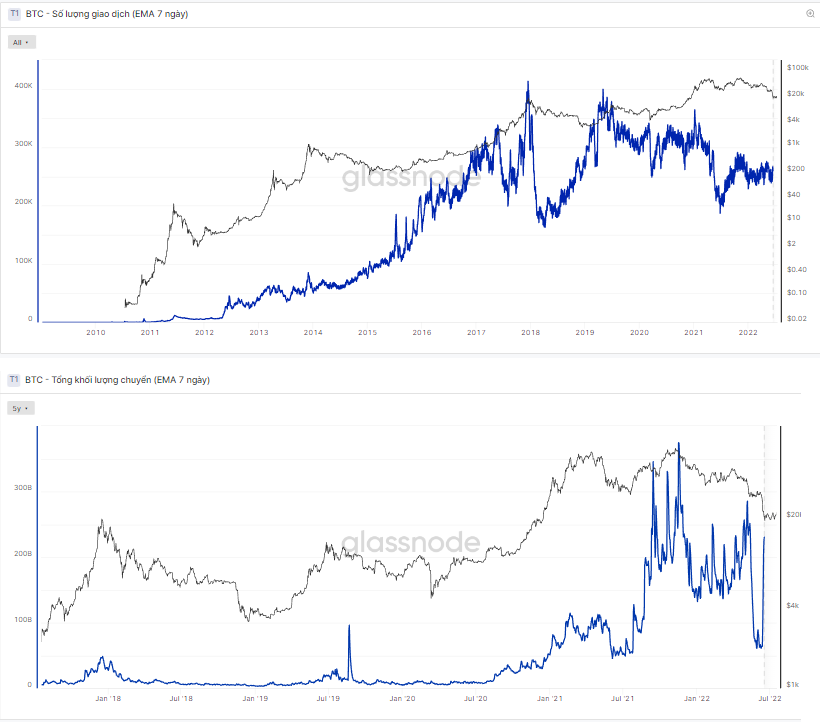 What is On-Chain? Some Data from Glassnode