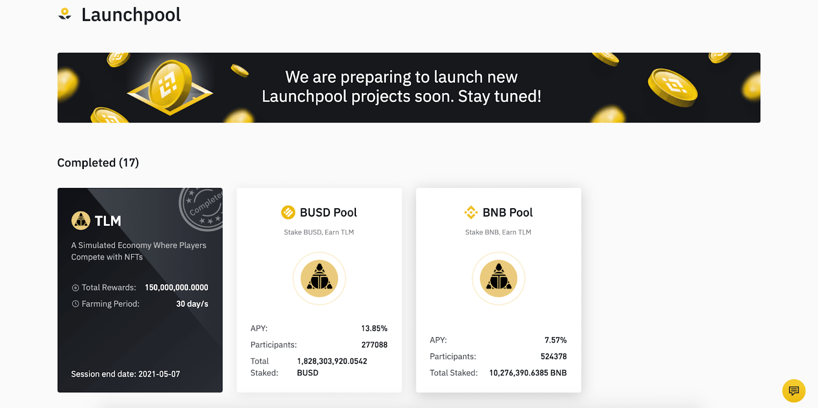 Binance Launchpool - Guide